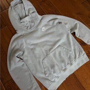 Nike Light baby blue Pullover Hoodie